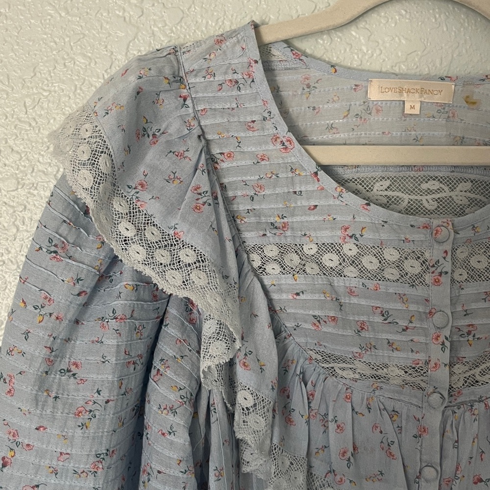 LoveShackFancy Ruffle top - Picture 4 of 9
